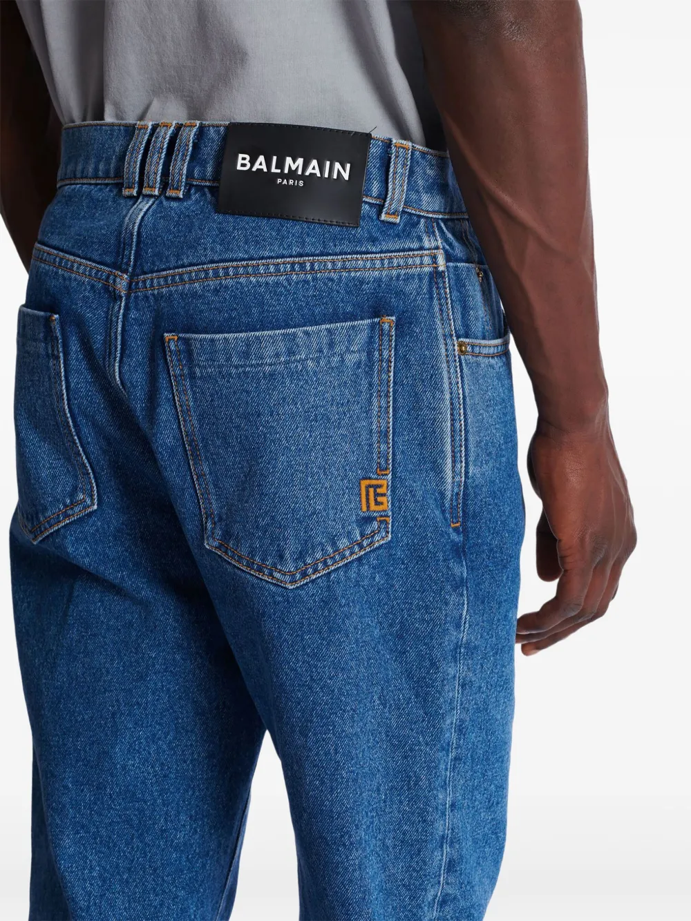 Balmain Straight jeans Blauw