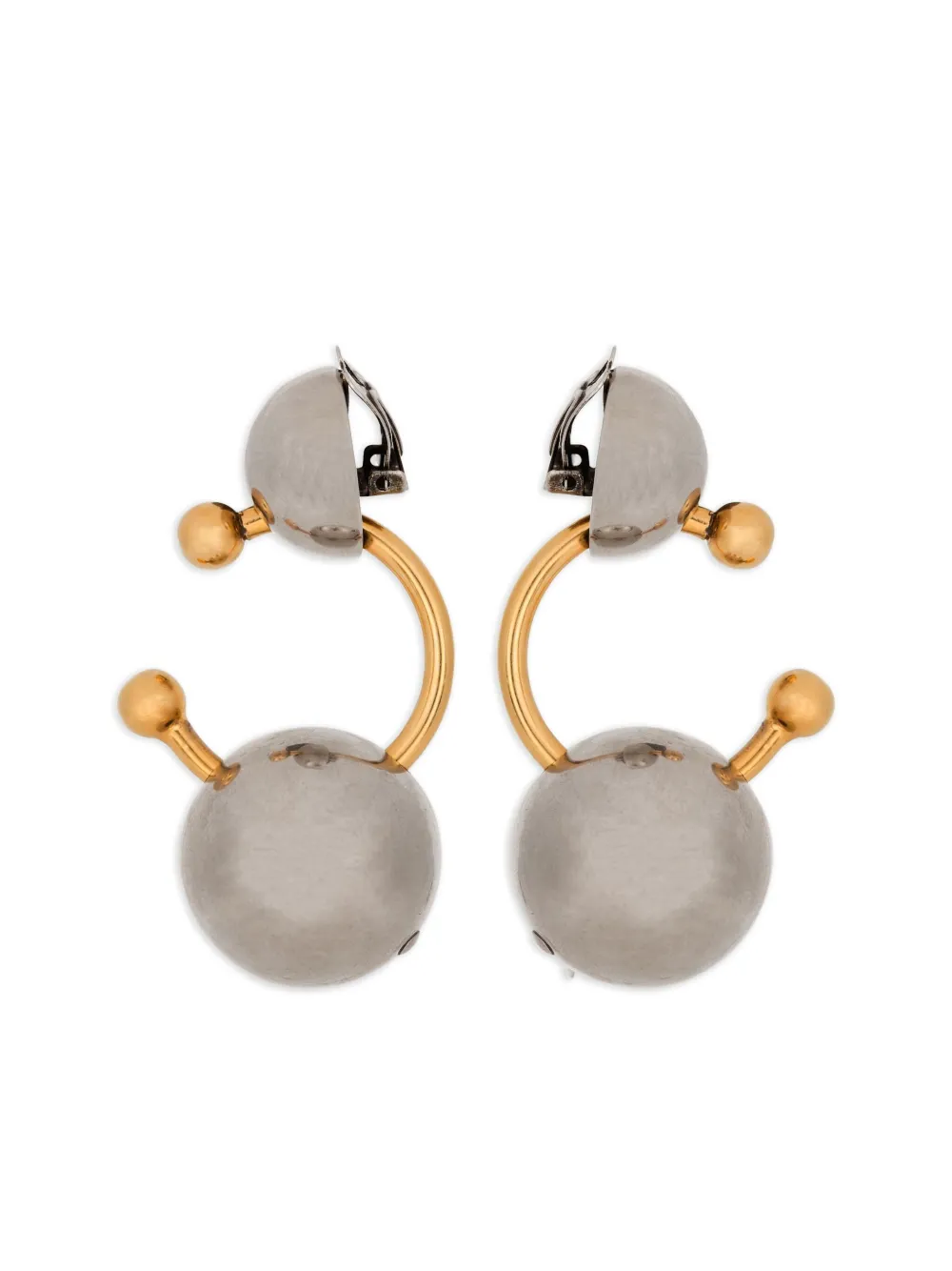 Balmain aretes con detalle de esfera | plateado | Image 1