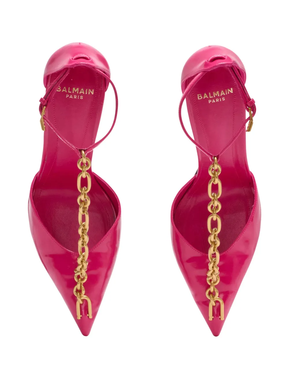 Balmain Pumps met puntige neus Roze