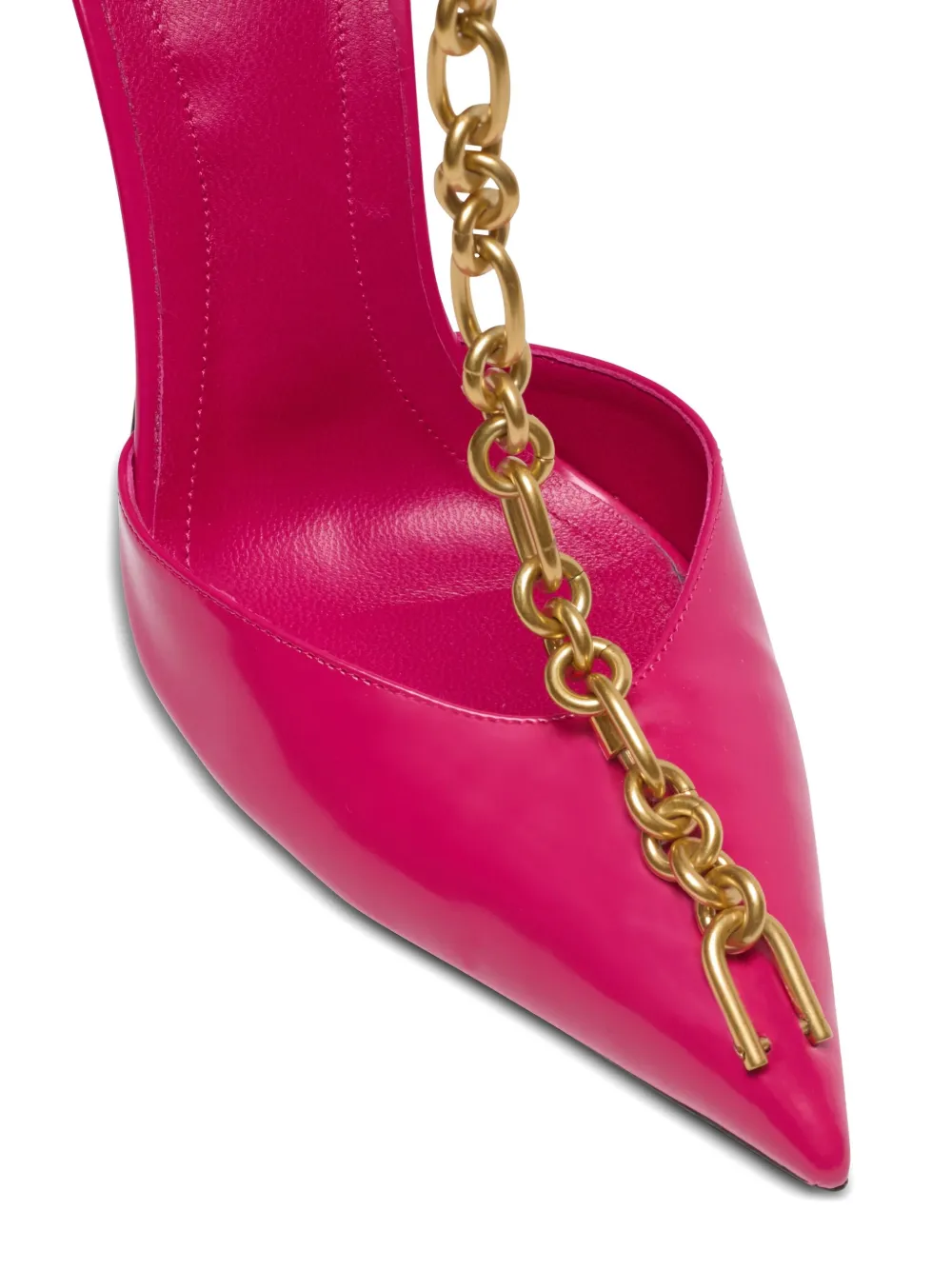 Balmain Pumps met puntige neus Roze