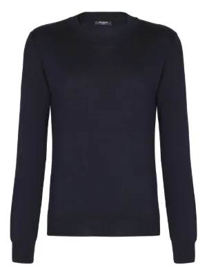 バルマン　ニット Balmain ニットセーター | ブルー | FARFETCH JP
