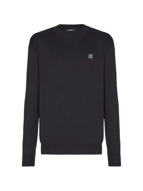 Balmain crew-neck sweater