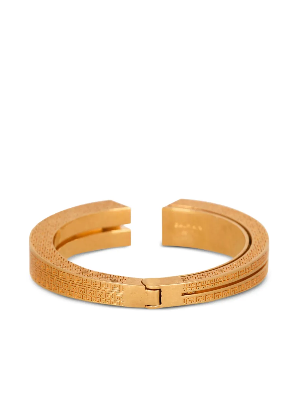 Balmain Armband met PB-monogram - Goud