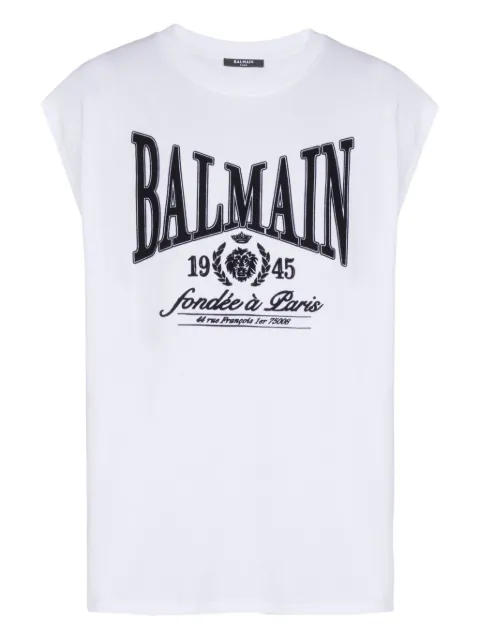 Balmain printed T-shirt
