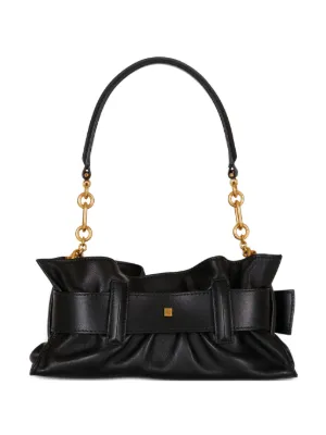 DSQUARED2 Gothic Belt Leather Clutch Bag | Black | FARFETCH