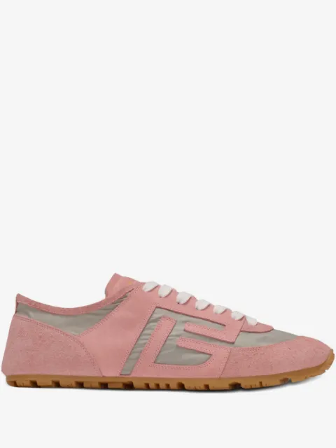 Balmain Racer 45 trainers in suede and nylon
