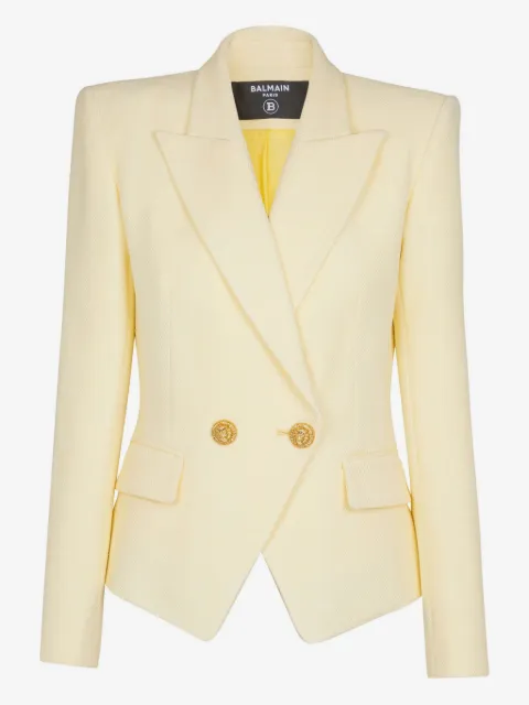 Balmain blazer à boutonnière croisée