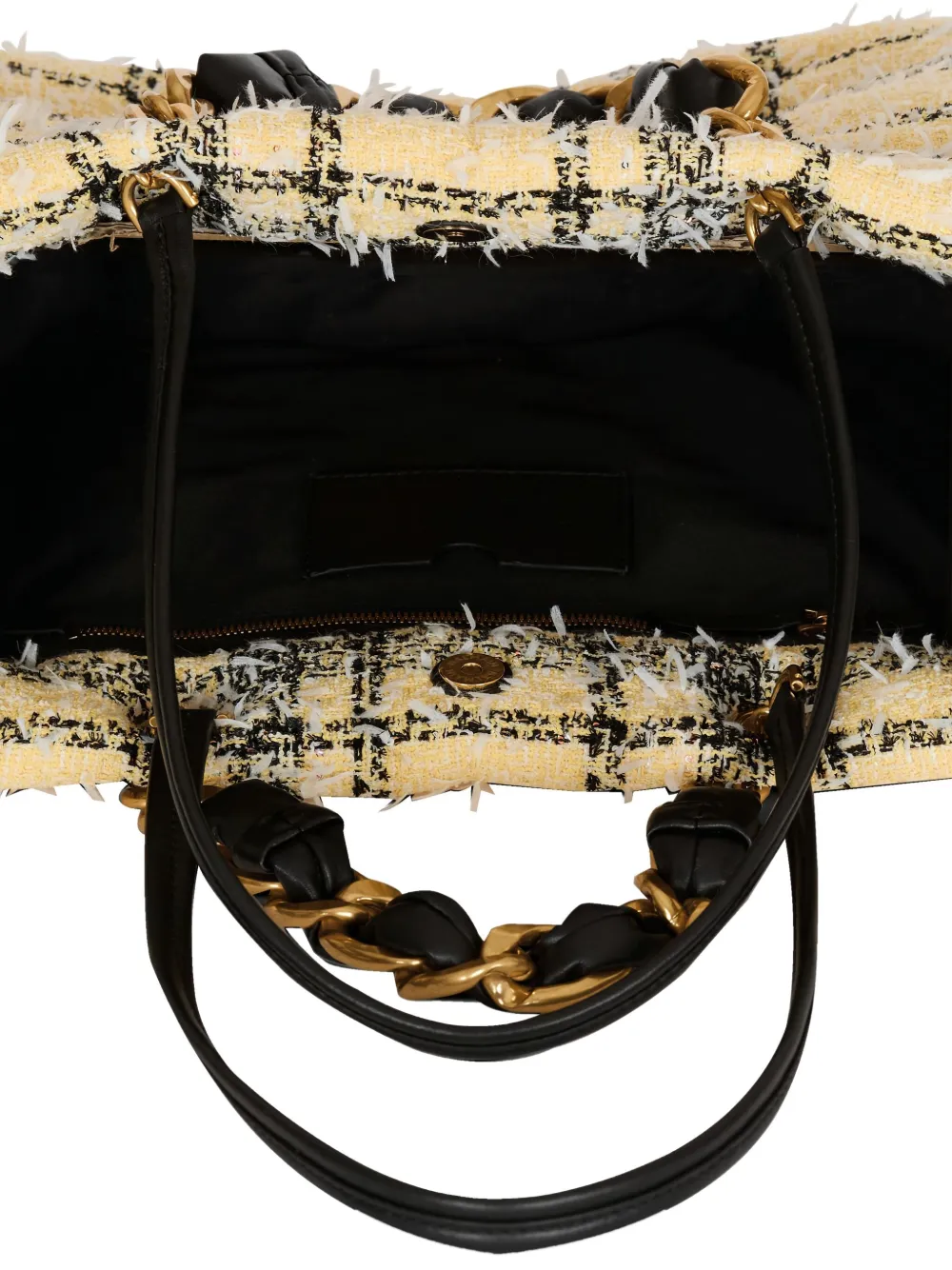 Balmain 1945 Plaid-pattern Tote Bag In Multi