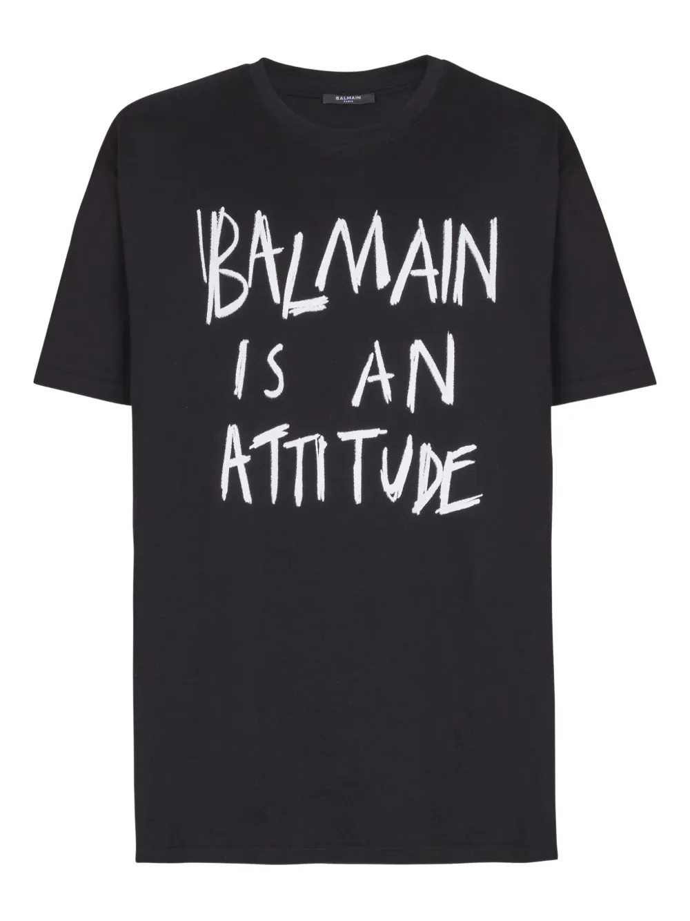 Balmain playera estampada | negro | Image 1