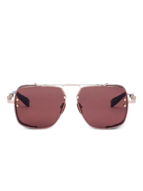 Balmain Eyewear Legend pilot-frame sunglasses