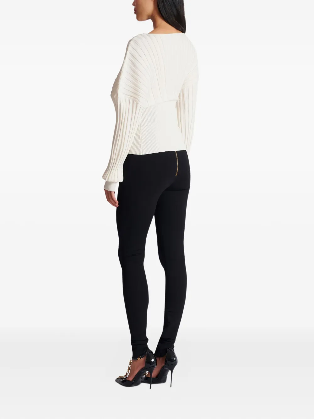 Balmain Trui met lange mouwen Wit