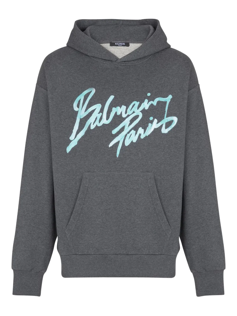 Balmain hoodie estampada | gris | Image 1