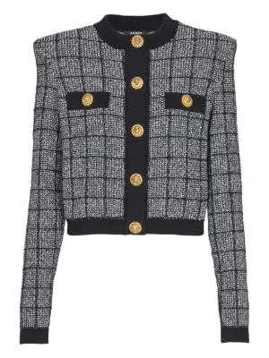 DSQUARED2 ビジュートリム クロップドジャケット | ホワイト | FARFETCH JP