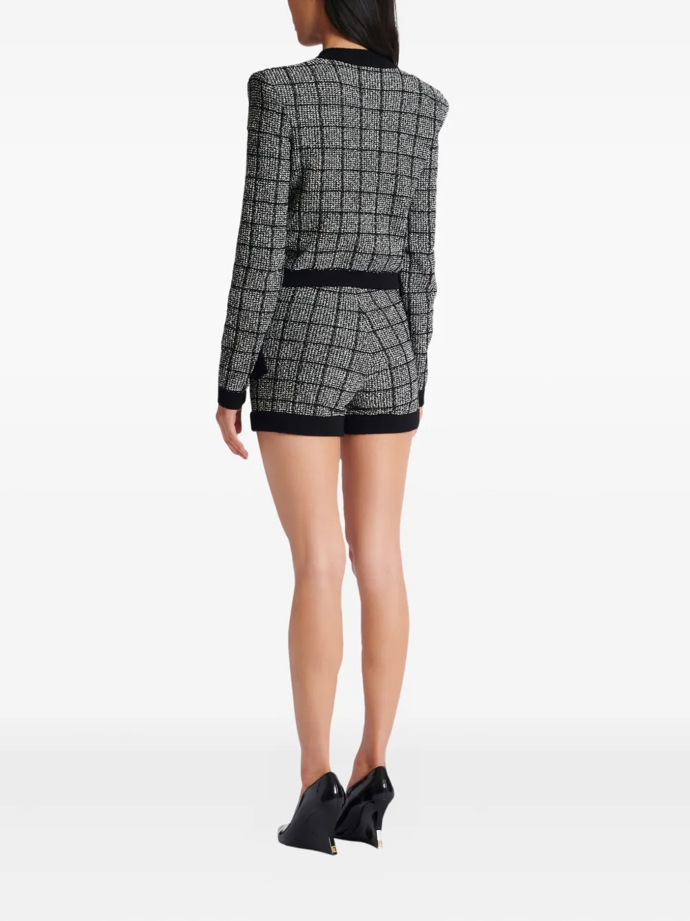 Balmain Jack met knoopsluiting Zwart