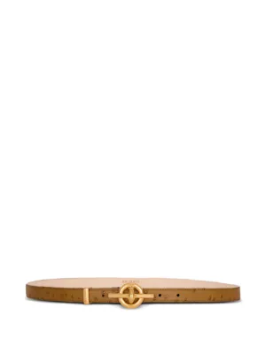 Miu Miu Woven Leather Belt | Brown | FARFETCH display picture 2