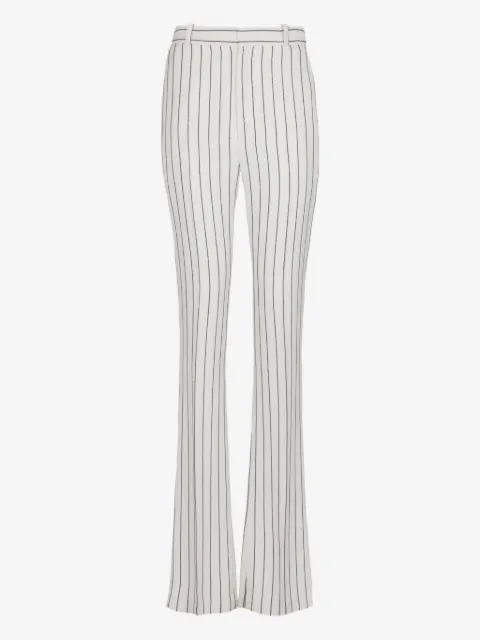 Balmain pantalones con rayas diplomáticas estampadas