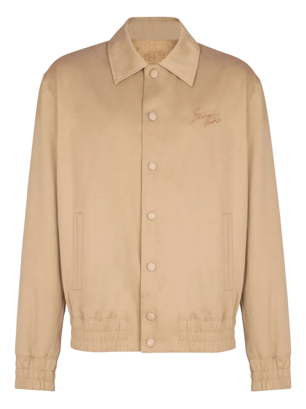 Balmain canvas bomber jacket | Neutrals | Image 1