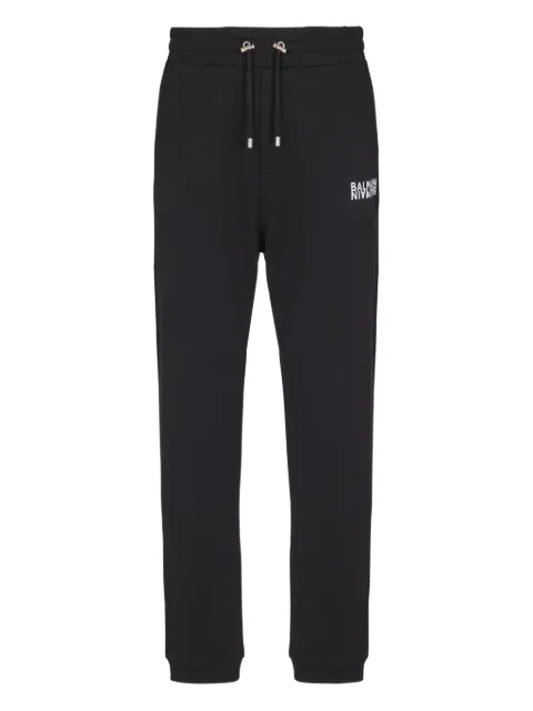 Balmain drawstring-fasteningl logo-detail track pants
