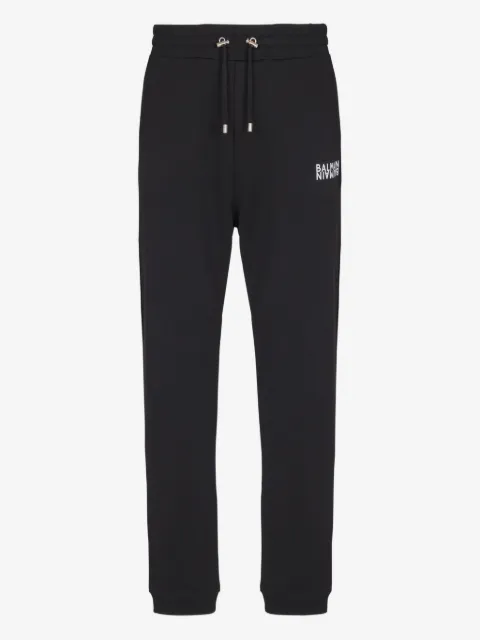 Balmain drawstring-fasteningl logo-detail track pants
