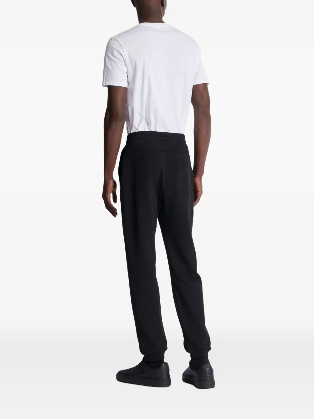 Balmain Trainingsbroek met trekkoord en logodetail Zwart
