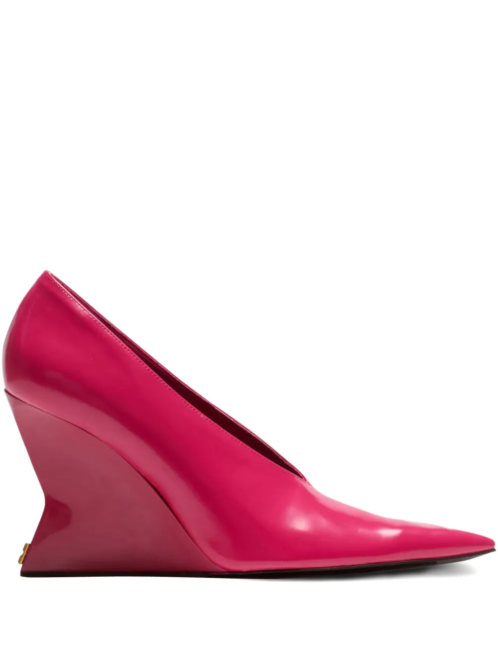 Balmain Pumps a punta 95mm - Rosa