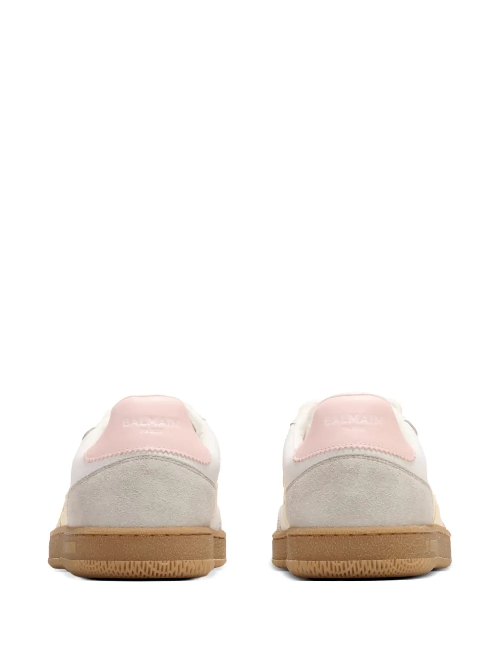 Balmain Swan sneakers met logodetail Wit