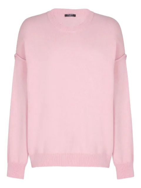 Balmain crew-neck cashmere sweater 