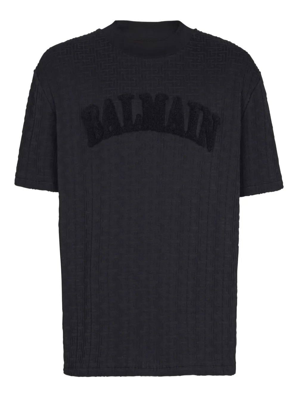 Balmain playera con monograma PB | negro | Image 1