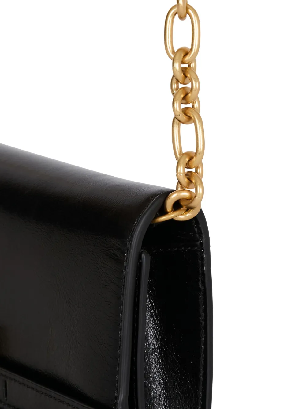 Balmain Belt-detail Clutch Bag In Black