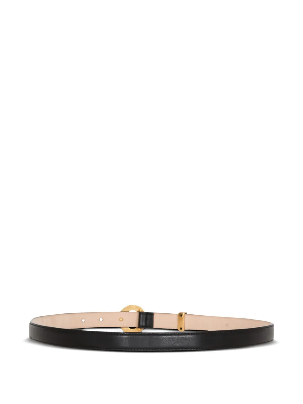 Balmain T-bar riem - Zwart