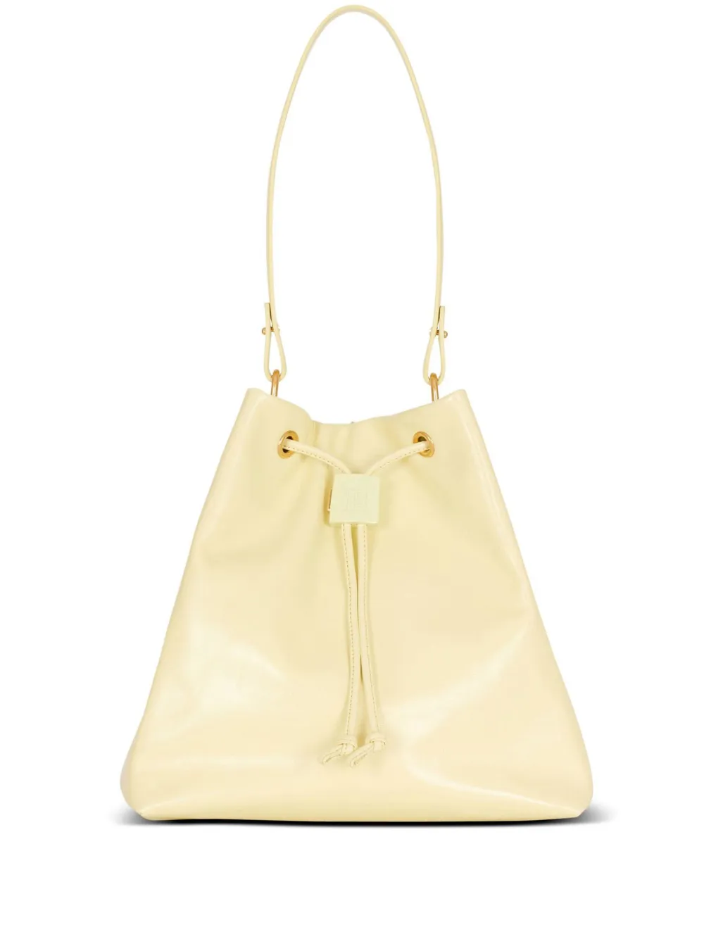 Balmain Borsa a spalla Pulse in pelle - Giallo