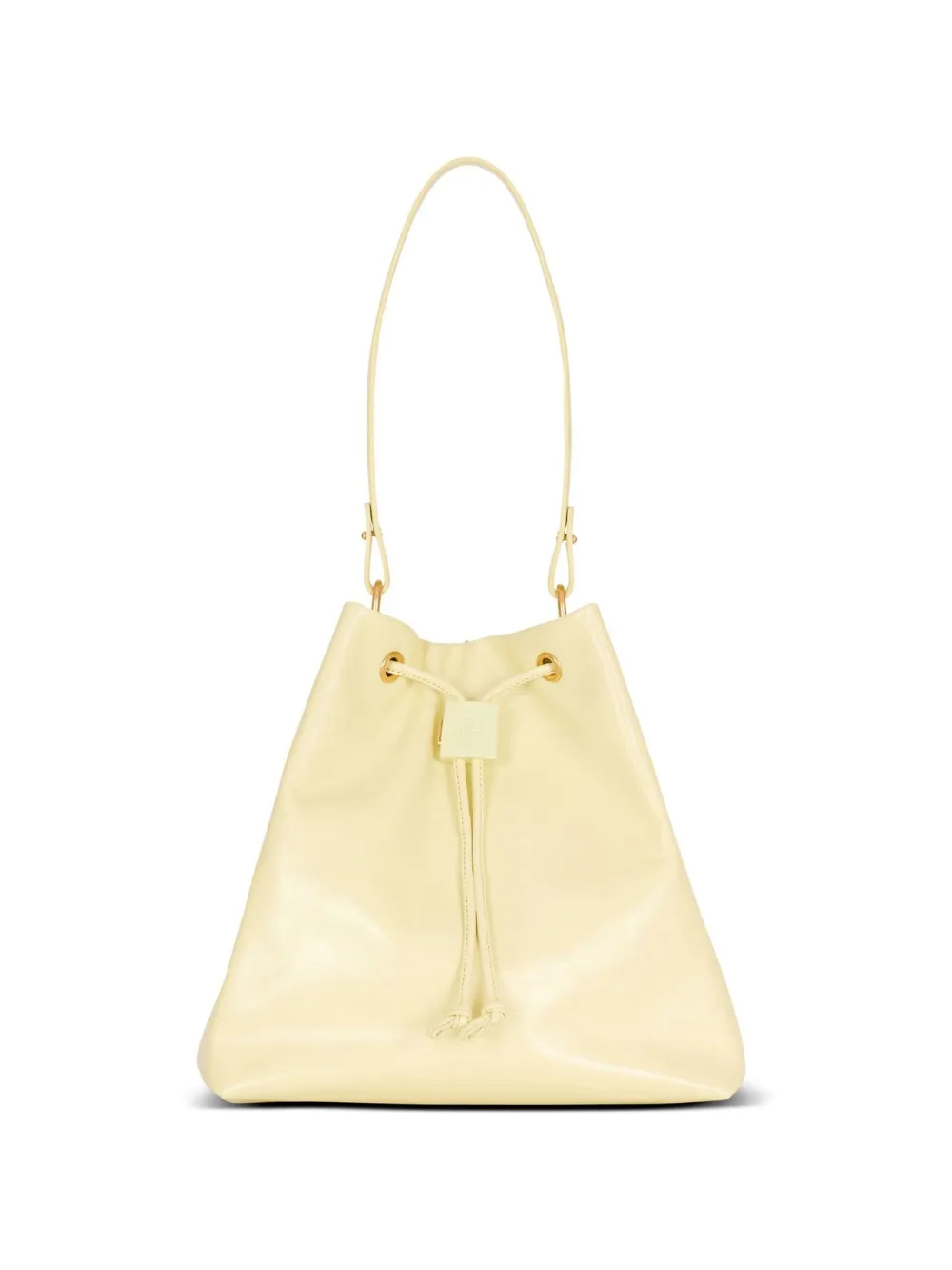 Balmain Borsa a spalla Pulse in pelle - Giallo
