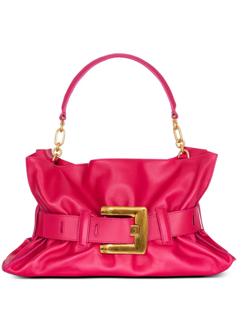Balmain Borsa a spalla Anthem media - Rosa