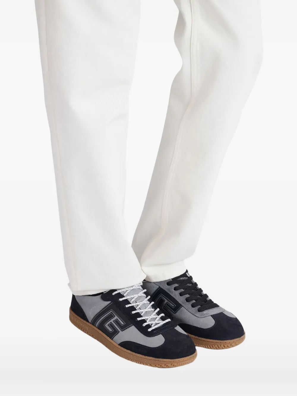 Balmain Sneakers met vlakken Grijs