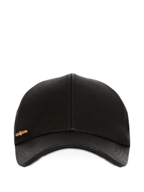 Balmain gorra en piel de borrego