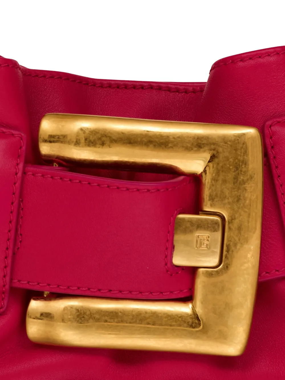 Balmain Anthem mini-clutch Roze