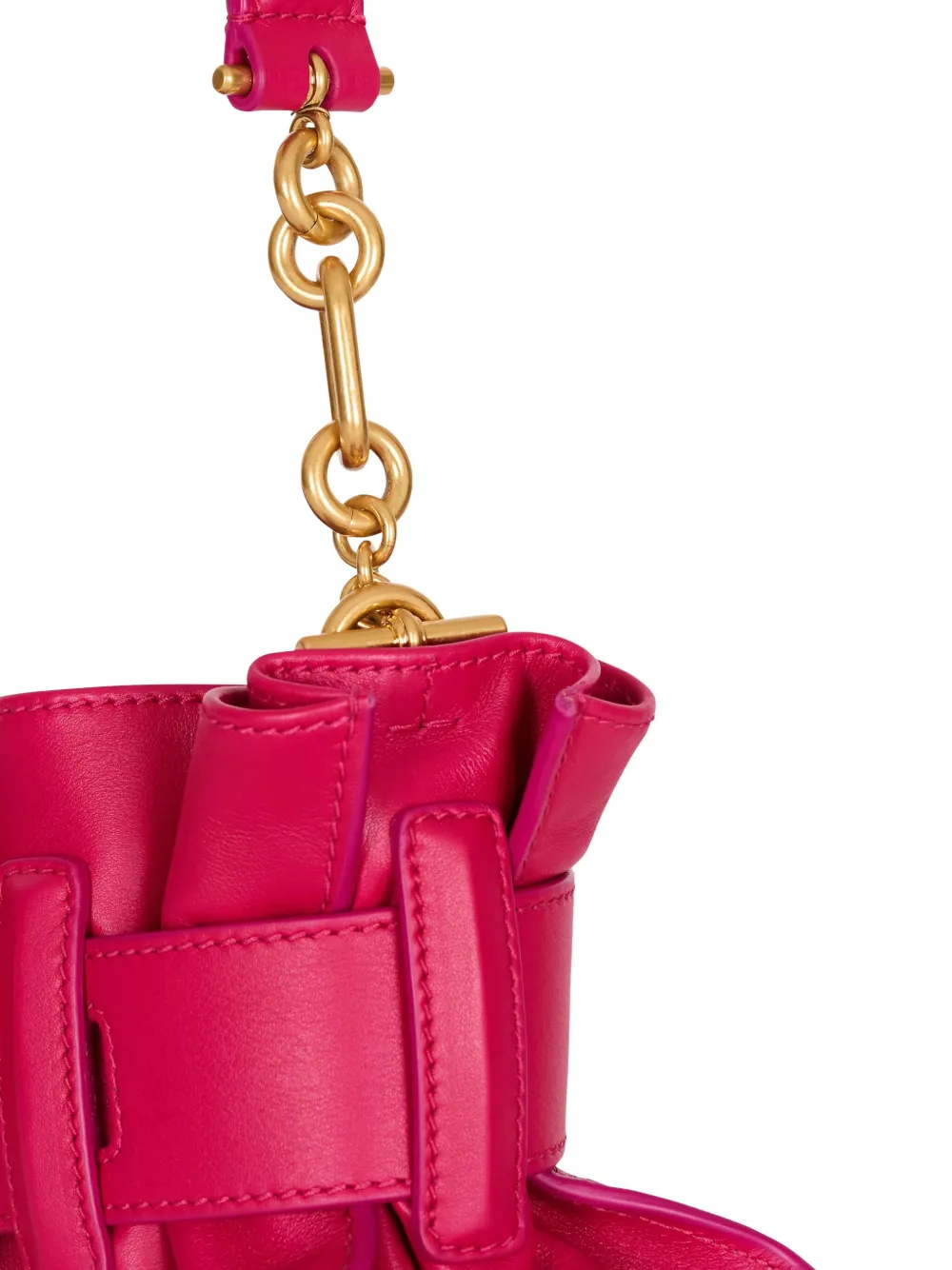 Balmain Anthem mini-clutch Roze
