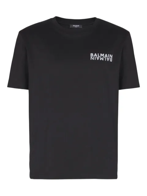 Balmain T-Shirt mit Logo-Print