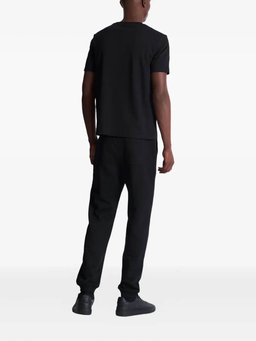 Balmain T-shirt met logoprint Zwart