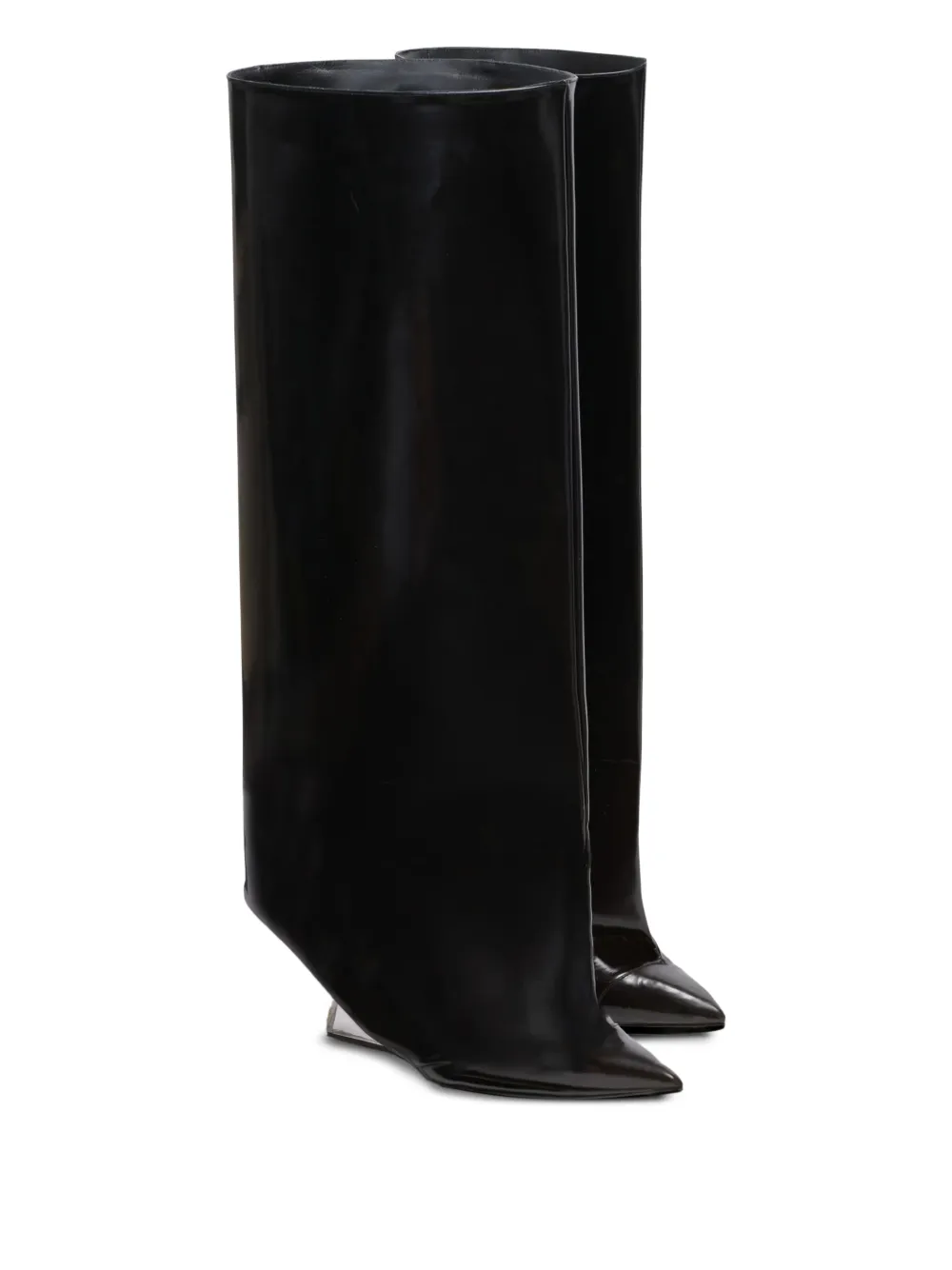 Balmain 95mm pointed-toe boots | Knee-High Boots | Image 2