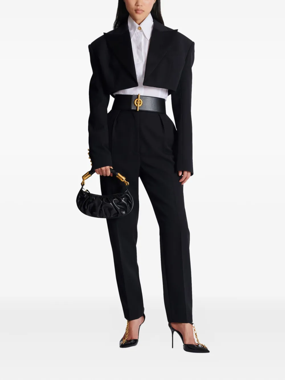 Balmain Blouse met lange mouwen - Wit