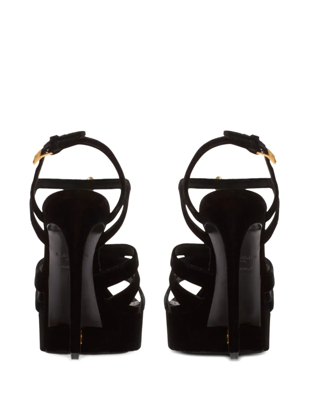 Balmain Sandalen met open neus Zwart