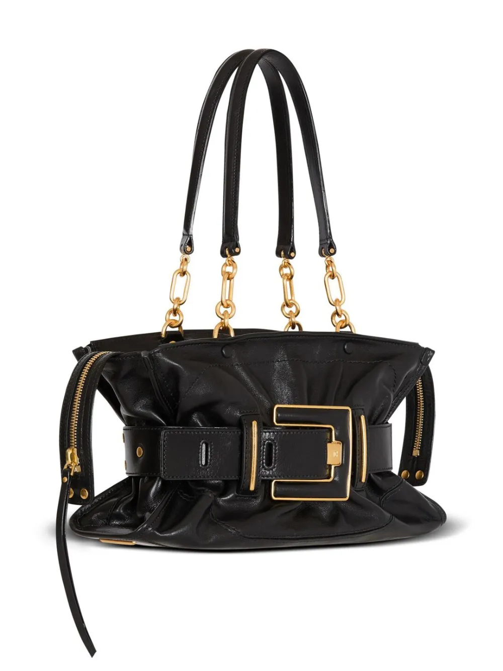 Balmain Anthem schoudertas Zwart