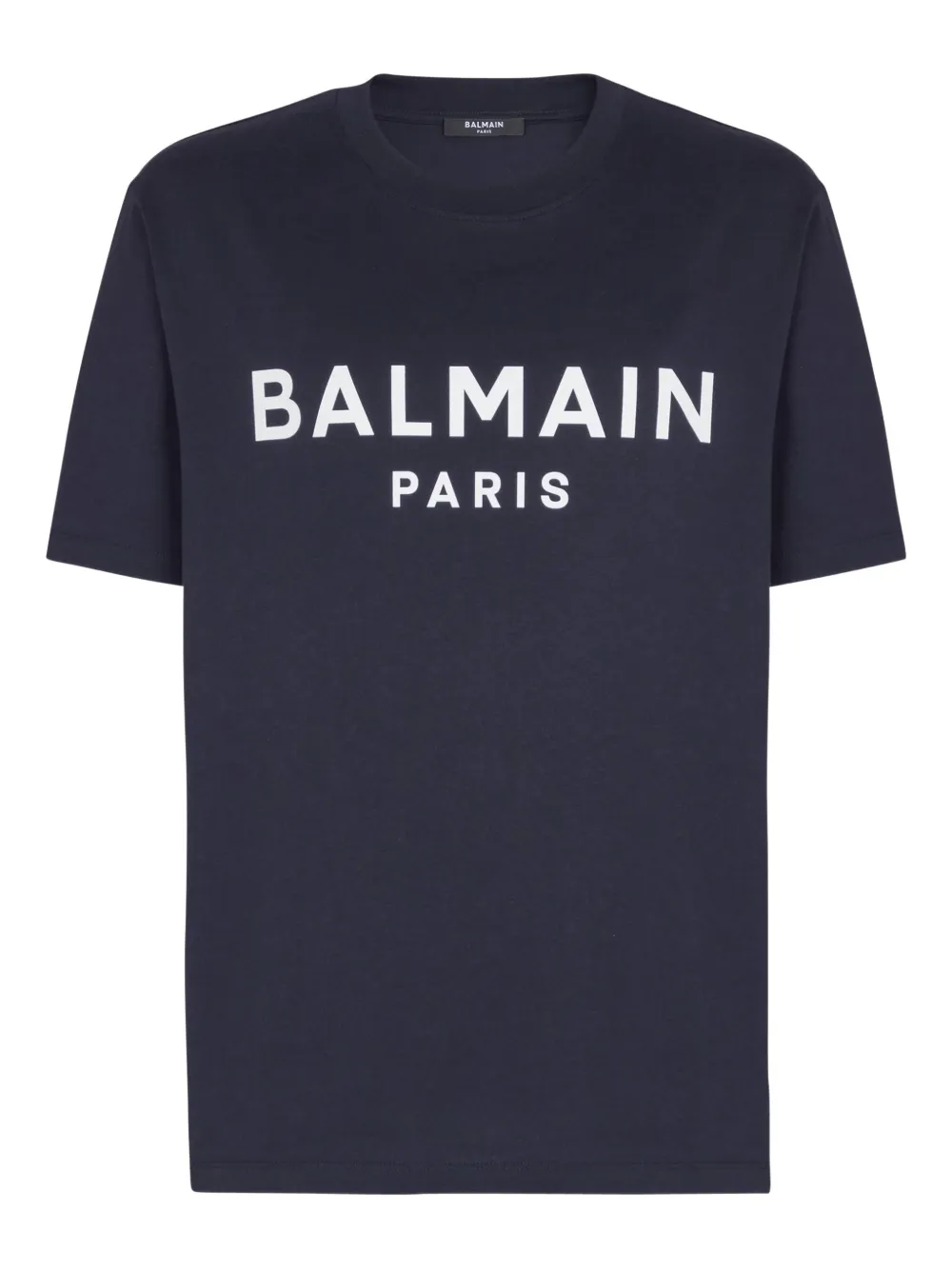Balmain playera estampada de algodón | azul | Image 1
