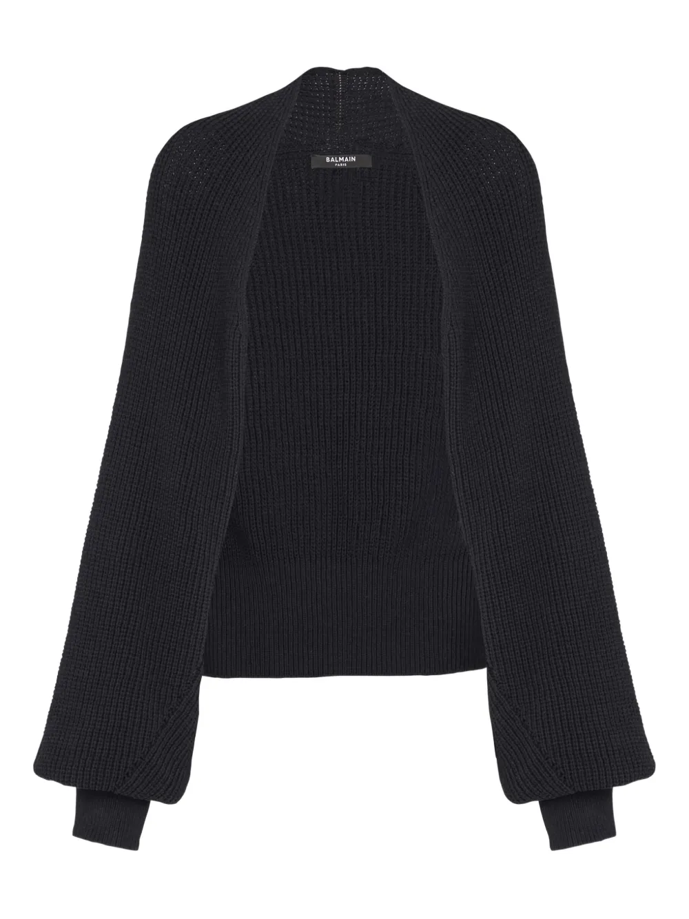 Balmain ribbed cardigan | Black | Image 1