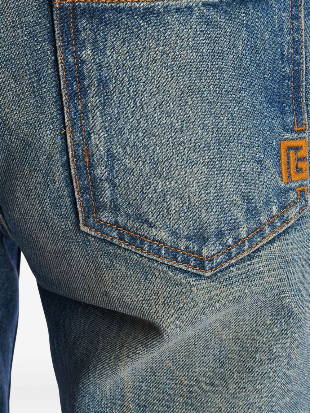 Balmain Straight flared jeans Blauw