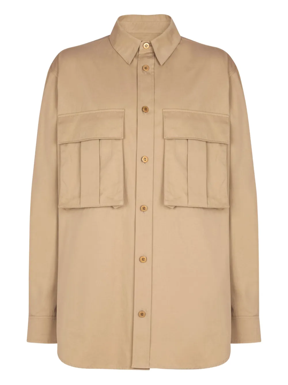 Balmain Camicia con tasche - Toni neutri