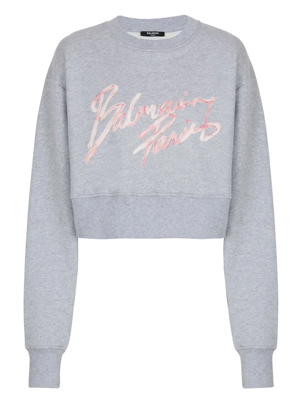 Balmain sudadera estampada | gris | Image 1