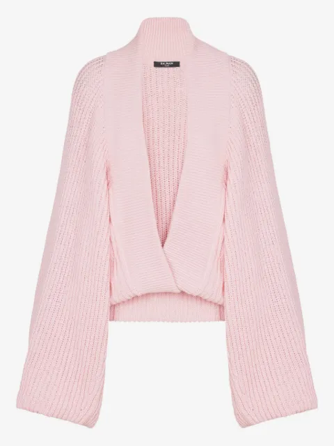 Balmain oversize strikket sweater