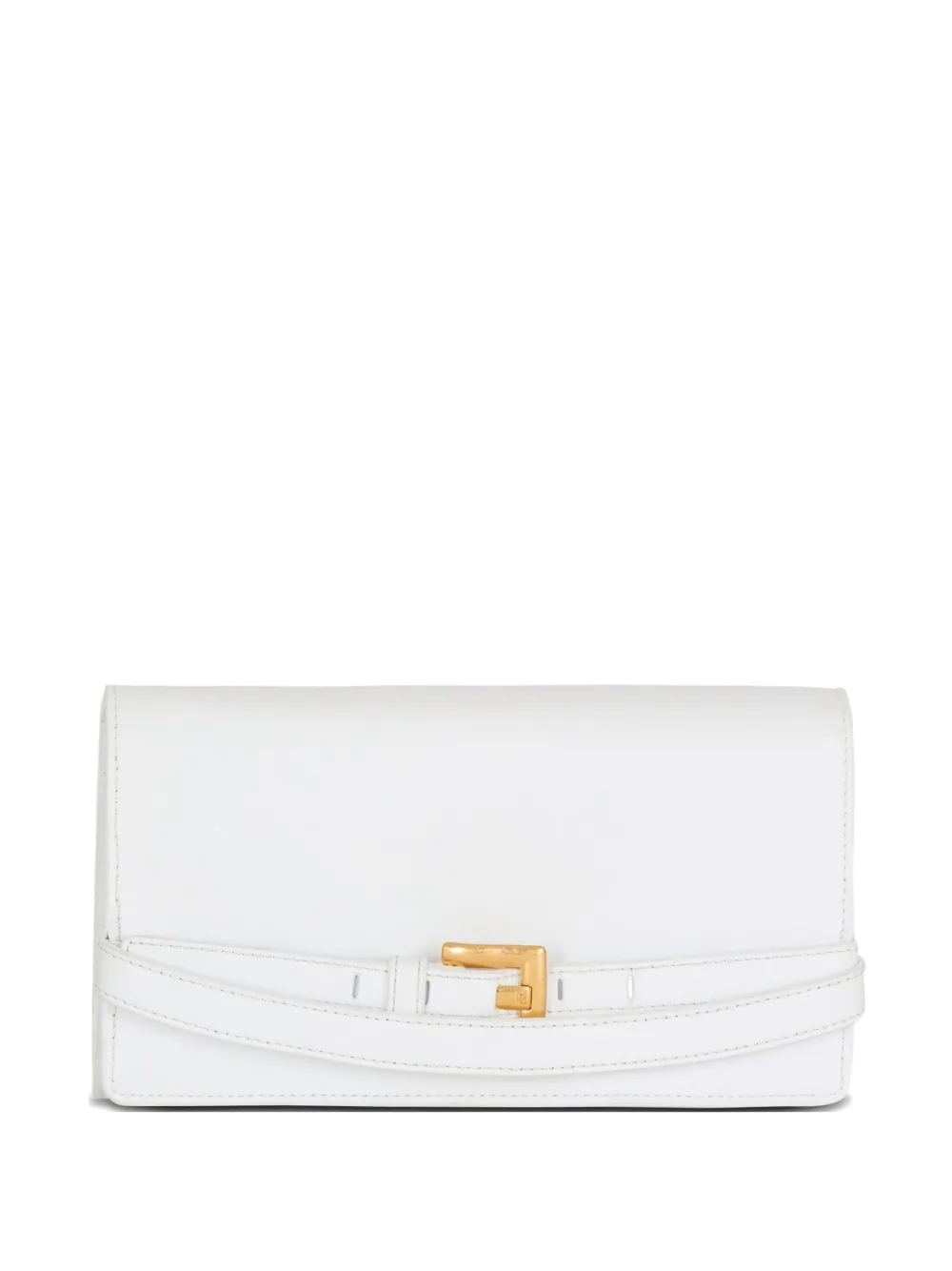 Balmain Clutch con cintura - Bianco